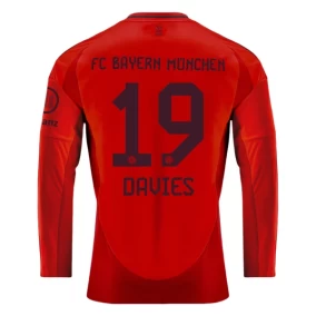 FC Bayern München Davies Hemmatröja 2024/2025 Långärmad